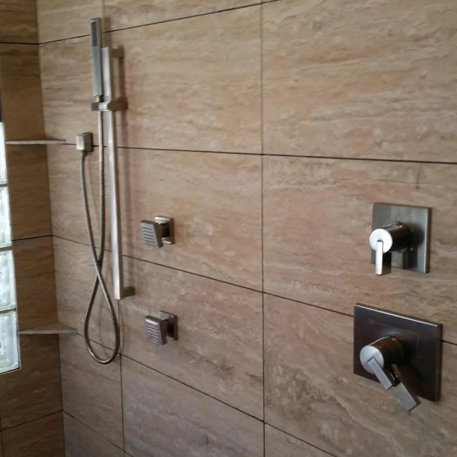 Shower fixture installation for Gas Line Repair in Dunedin